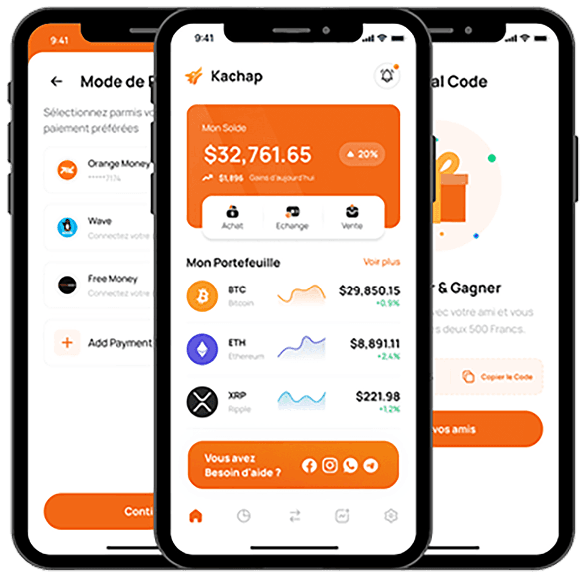 Kachap App Interface